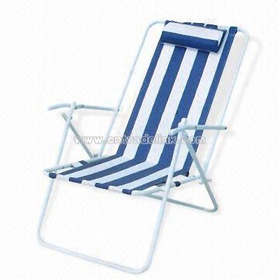 Beach Chair with Pillow