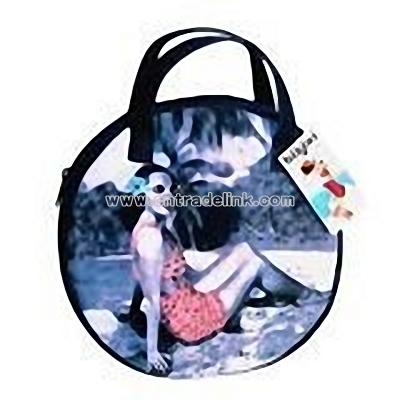 Beach Girl Round Bag
