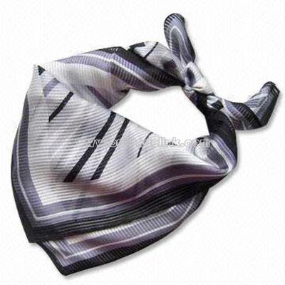 Beaded Silk Scarf