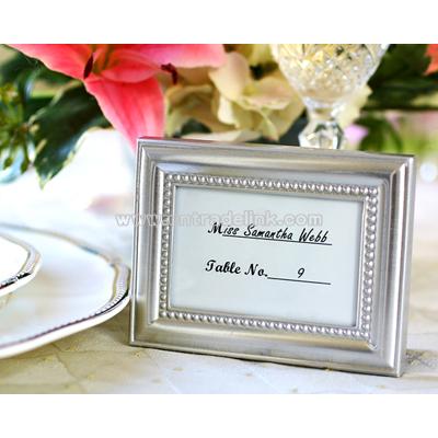 Beautifully Beaded Photo Frame and Placeholder