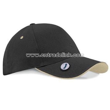 Beechfield Pro-Style Ball Mark Golf Cap