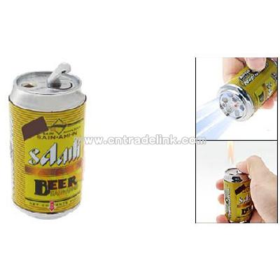 Beer Can Cigar Cigarette Butane Torch Lighter