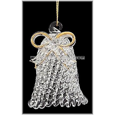 Bell Spun Glass Ornament