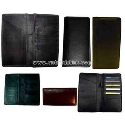 Bi-fold ticket wallet and credit card pockets