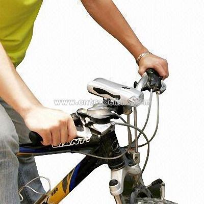 Bicycle Flashlight with Mobile Phone Charger for Camping