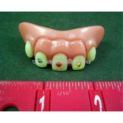 Billy-Bob Flashing LED Jeweled Teeth