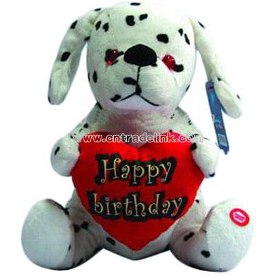 Birthday Gift Stuffed Spot dog
