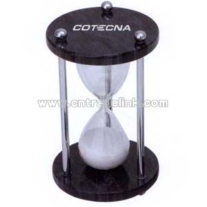 Black 5 minutes sand timer