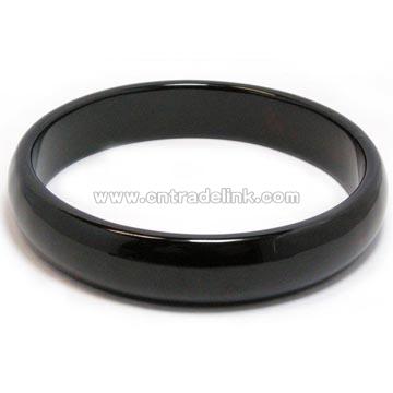 Black Agate Bangle