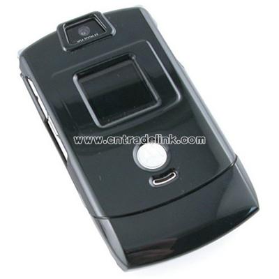 Black Clip On Case for Motorola Razr V3 / V3c