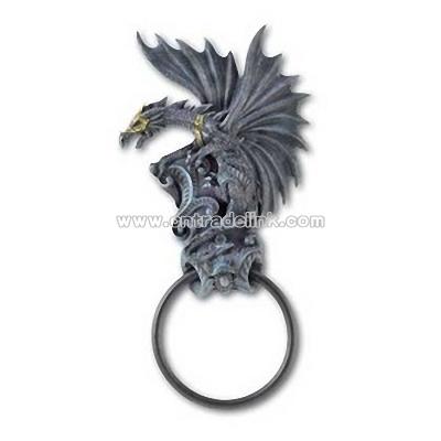 Black Dragon Door Knocker