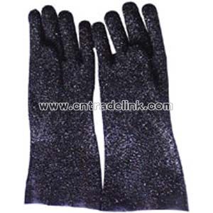 Black PVC Fully Coated Glove