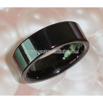Black Tungsten Ring