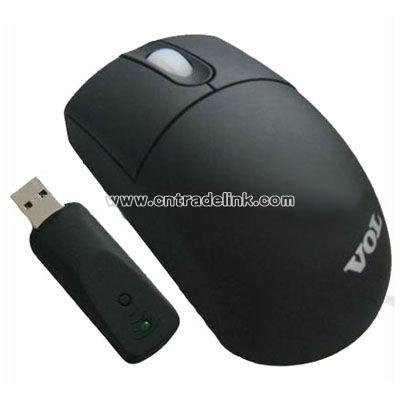 Black Wireless Mouse