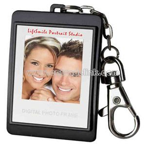 Black digital photo frame