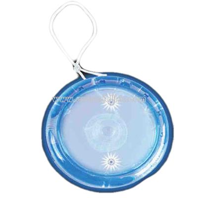 Blue LED light up yo-yo