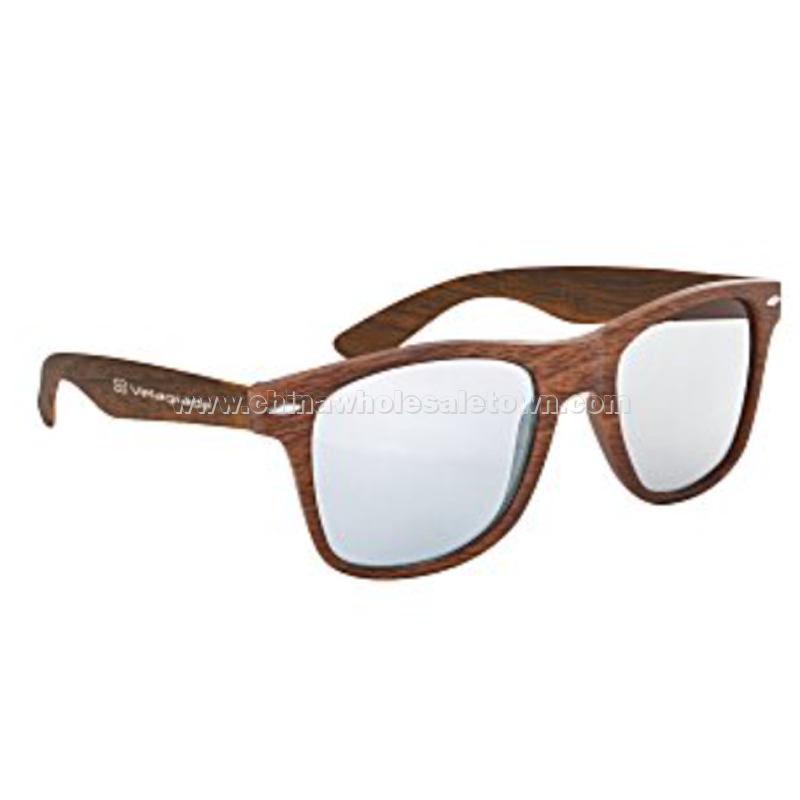 Blue Light Blocking Glasses - Wood Grain