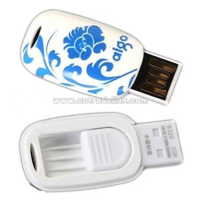 Blue and White Porcelain 2GB USB Flash Disk