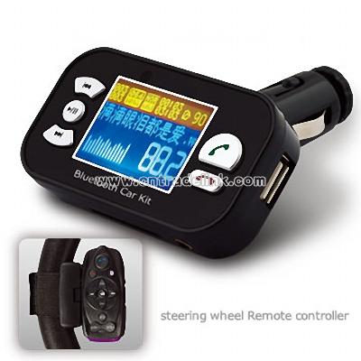 Bluetooth Hand -Free Car FM Transmitter