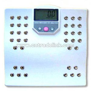 Body fat analyzer scale