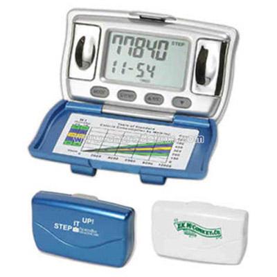Body fat measurement pedometer