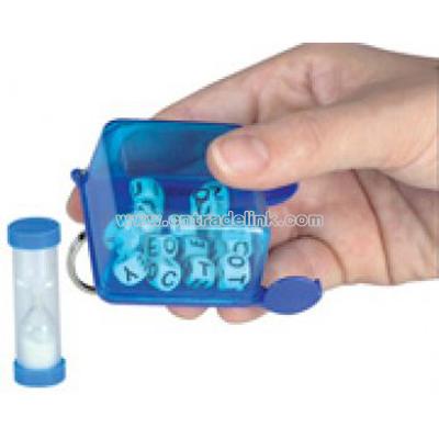 Boggle Game Keychain & Keyring