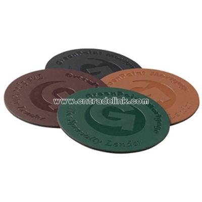 Bonded Leather Coaster