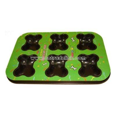 Bone Shaped Muffin Pan