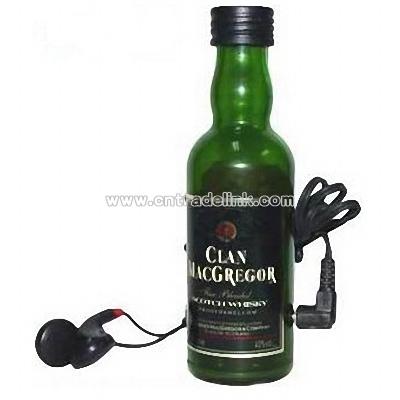 Bottle Mini FM Scan Radio Gift