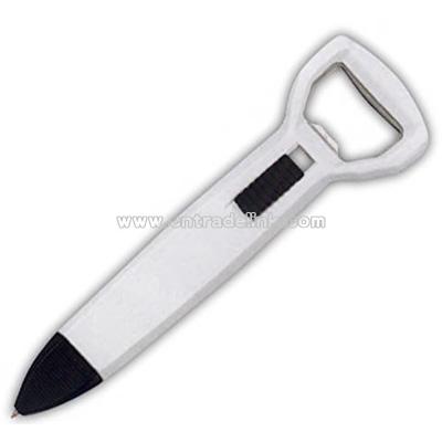 Bottle opener ballpoint pen