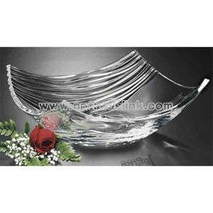 Bowl made of lead crystal