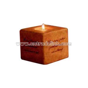 Box candle holder