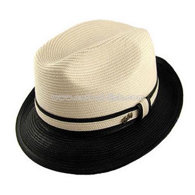 Braided Fedora hat