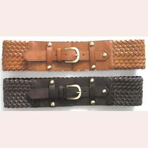Braided Leather Belt
