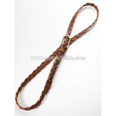 Braided Skinny Belt