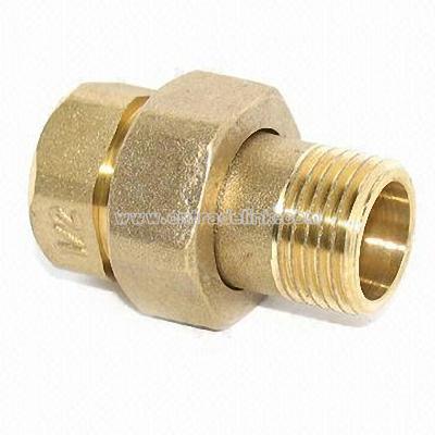 Brass Straight Coupler Fitting