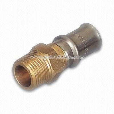 Brass Straight Fitting Male