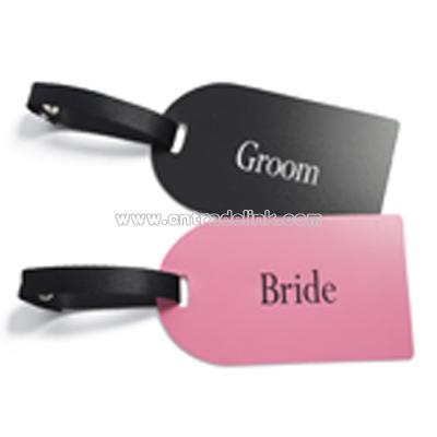 Bride & Groom Luggage Tags