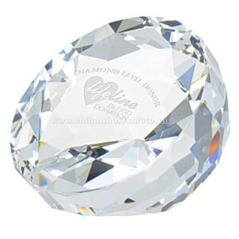 Brilliant Gem Crystal Paperweight