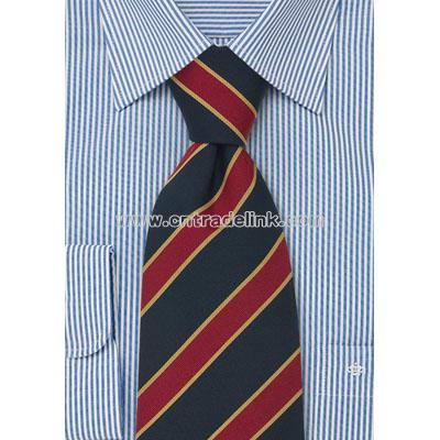 British Striped Ties