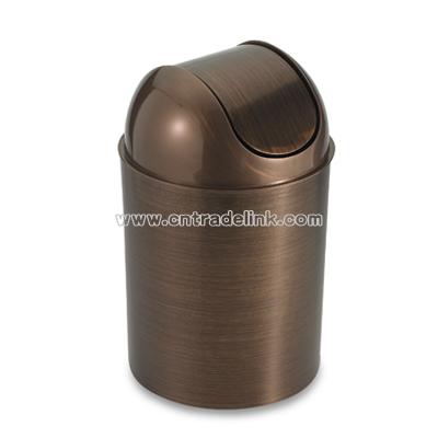 Bronze Trash Can