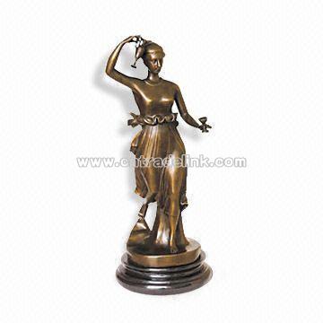 Bronze Woman Sculpture