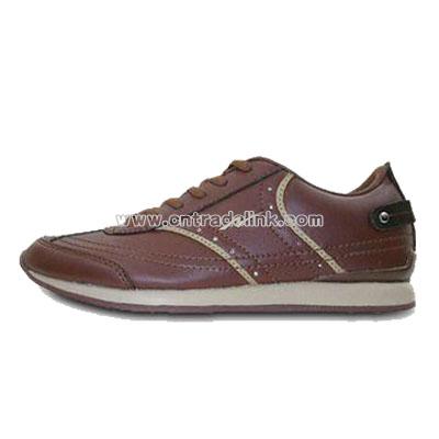 Brown Athletic Shoes