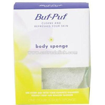 Buf-Puf Double-Sided Body Sponge