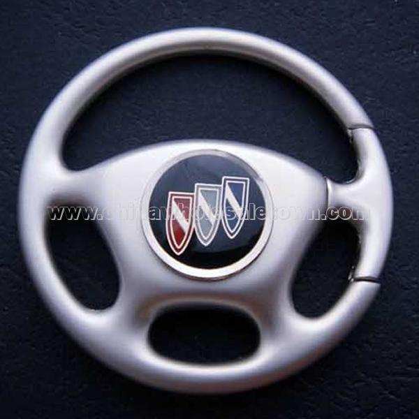 Buick Steering Wheel Keychain & Keyring
