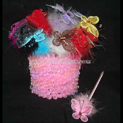 Butterfly Feather Pen
