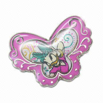 Butterfly Shaped Badge
