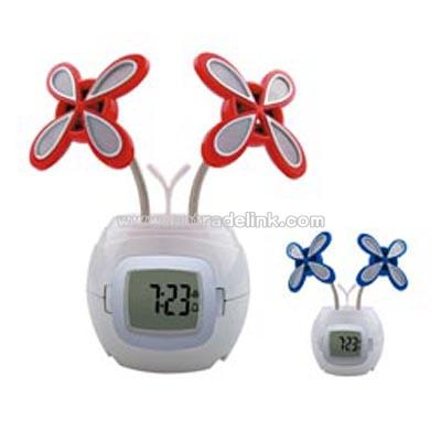Butterfly Speakers with Clock