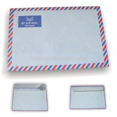 C6 strand Air Mail & secrecy envelope with peel and seal