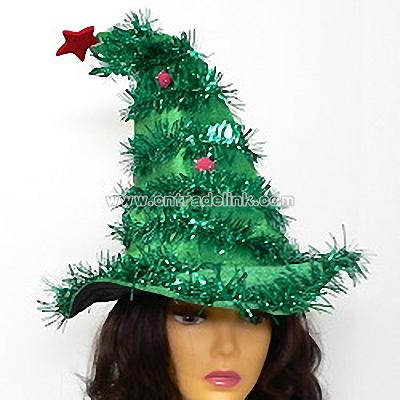 CHRISTMAS TREE NOVELTY HAT